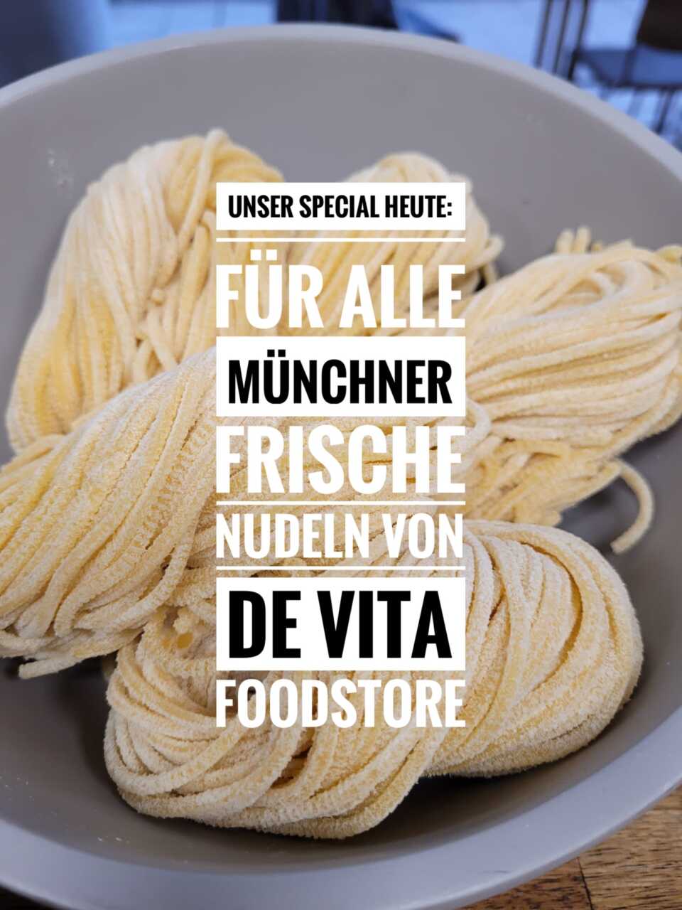 Frische Nudeln