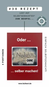 Selbstgemachte Nudeln ohne Maschine - Tipp #30